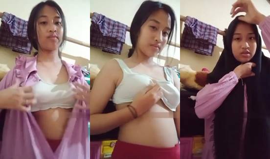 Bokep tocil hot ganti baju pakai jilbab